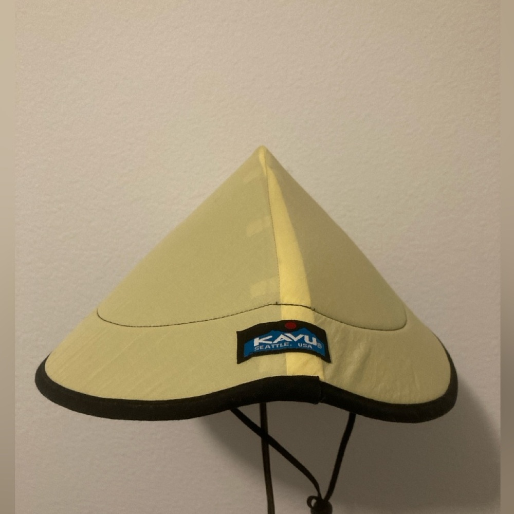 Kavu Womens Light Yellow Green Chillba Sun Gardening Hat.